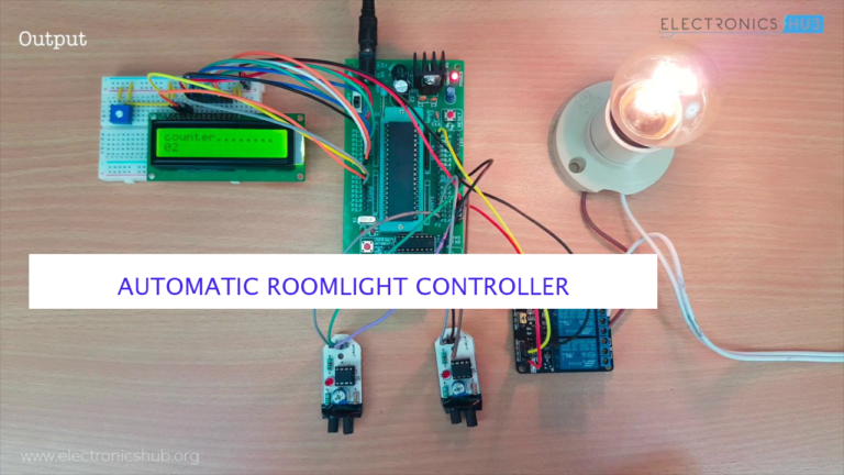 Automatic Roomlight Controller With Visitor Counter Invest In Project 8295